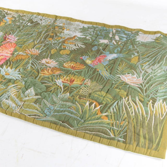Jungle Wool Tapestry, 1970s For Sale - Image 6 of 11
