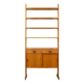 Mid-Century Oak Bookcase from Ikea, 1960s For Sale