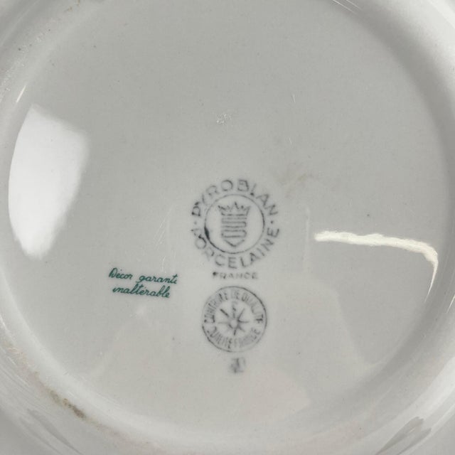 Agreste Dinner Plates from Sarreguemines, 1980s, Set of 6 For Sale - Image 4 of 11
