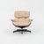 1958 Original Eames for Herman Miller Lounge Chair & Ottoman in Brazilian Rosewood & Tan Leather For Sale - Image 9 of 12