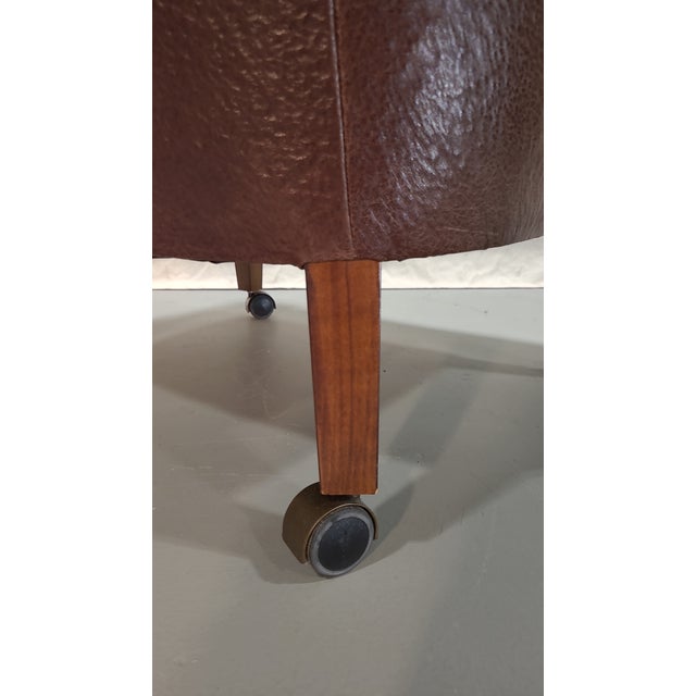 Late 20th Century Swedish Chesterfield Chairs- Set of 4 For Sale In Seattle - Image 6 of 10