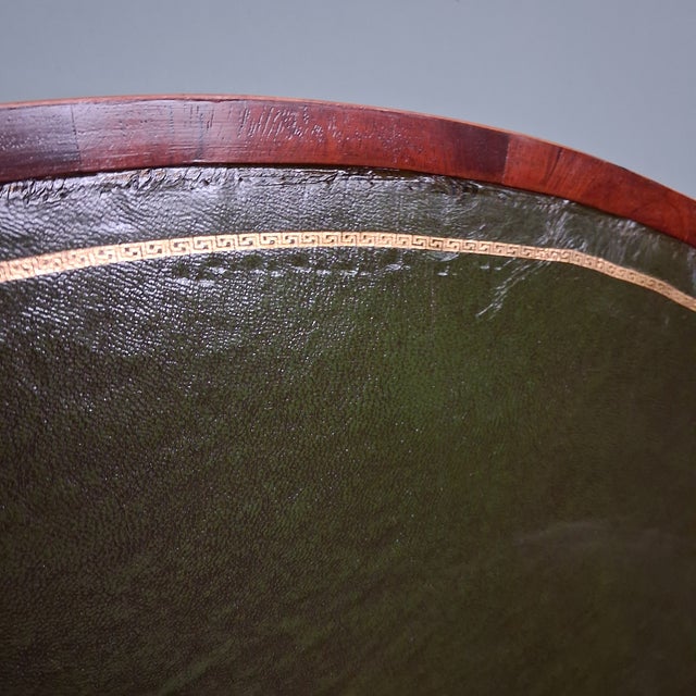 English Regency Folding Game Table in Mahogany with Leather Top, 1820 For Sale - Image 18 of 18