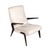 Fabric and Walnut Armchairs by Osvaldo Borsani for ABV, 1950s, Set of 2, in Very Good conditions. Designed 1950 to 1959 I...