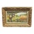 Vintage Miniature French Country Painting For Sale