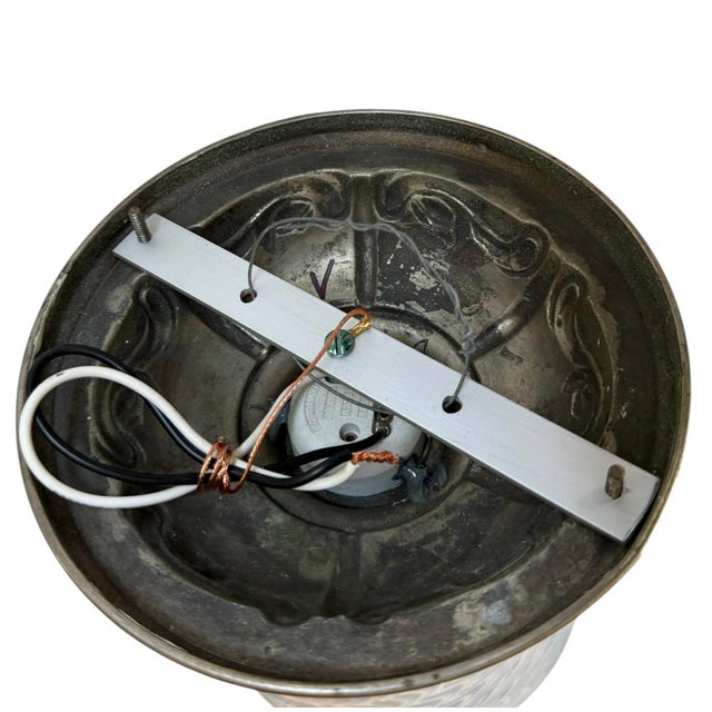 A fabulous light Circa 1920’s. Wonderful when light! From farmhouse to penthouse this ceiling light will add big charm.