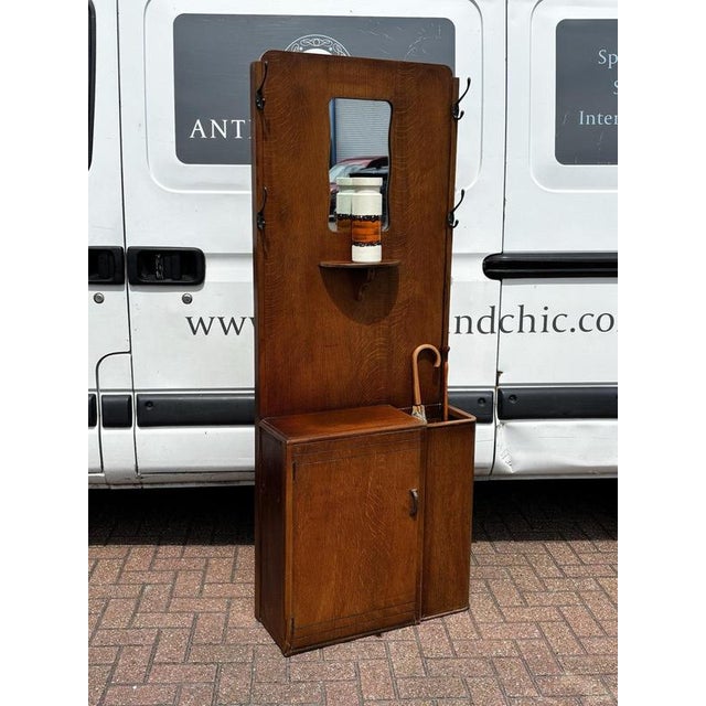 Mid-Century Umbrella Stand with Storage, 1960s For Sale - Image 8 of 14