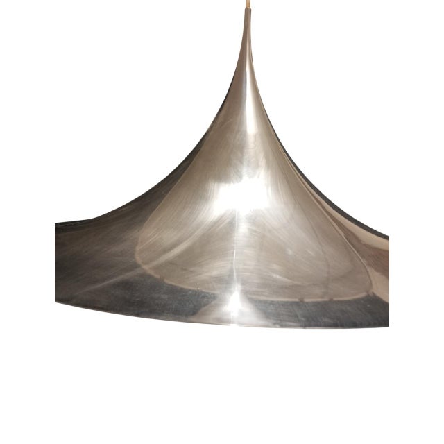 Modern Semi Pendant Lamp by Claus Bonderup and Torsten Thorup for Fog & Mørup, 1970s For Sale - Image 3 of 13