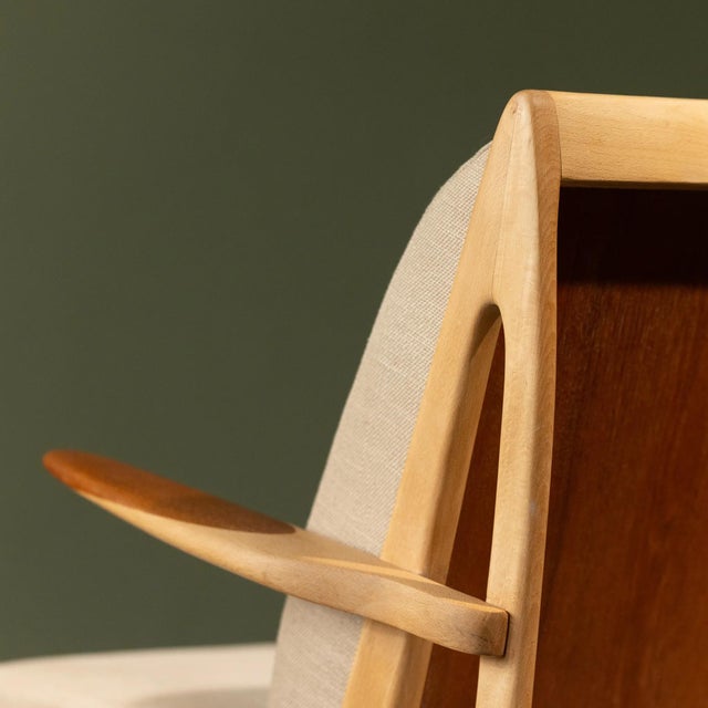 Easy Chair by Carl Edward Matthes, Denmark, 1951-1952 For Sale - Image 4 of 9