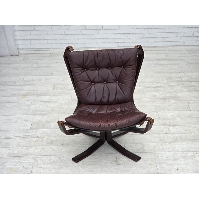 Norwegian Falcon Lounge Chair by Sigurd Ressel for Vatne Møbler, 1970s For Sale - Image 11 of 18
