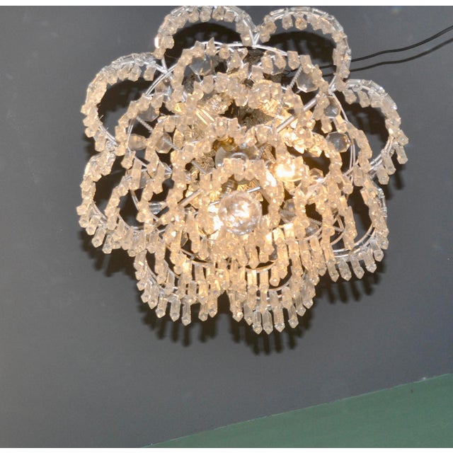 Vintage Crystal Chandelier, 1960s For Sale - Image 6 of 18