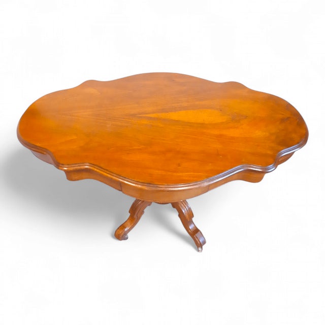 Louis Philippe Table in Walnut Veneer For Sale - Image 15 of 18