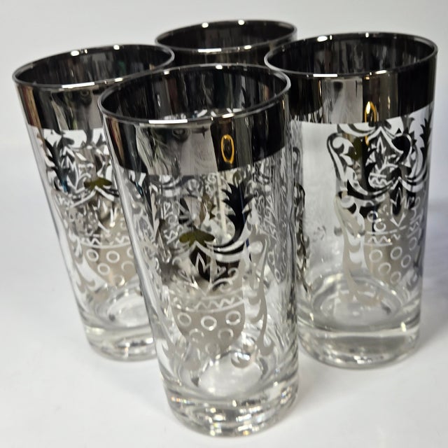 Silver Suit of Arms Tumblers- Set of Four For Sale - Image 10 of 15