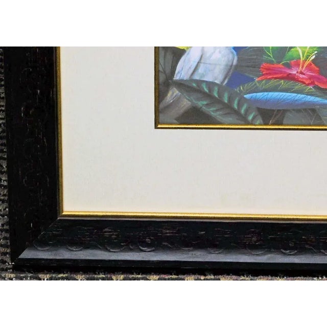 James Jensen Untitled Original Giclee Fine Art Print Paradise Scene For Sale - Image 4 of 4