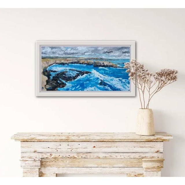 Impressionist Style Point Reyes Seashore Oil Painting For Sale In Reno/Lake Tahoe - Image 6 of 6