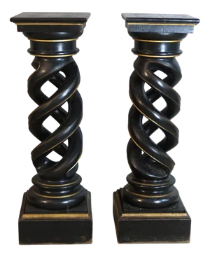 Napoleon III Twisted Saddles, Set of 2