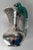 Mid-Century Modern Silverplate Pitcher With Turquoise Bird After Los Castillos by Taxco Cobre For Sale - Image 11 of 13