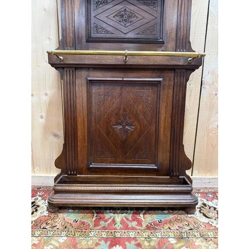 Napoleon III Wardrobe in Walnut For Sale - Image 4 of 8