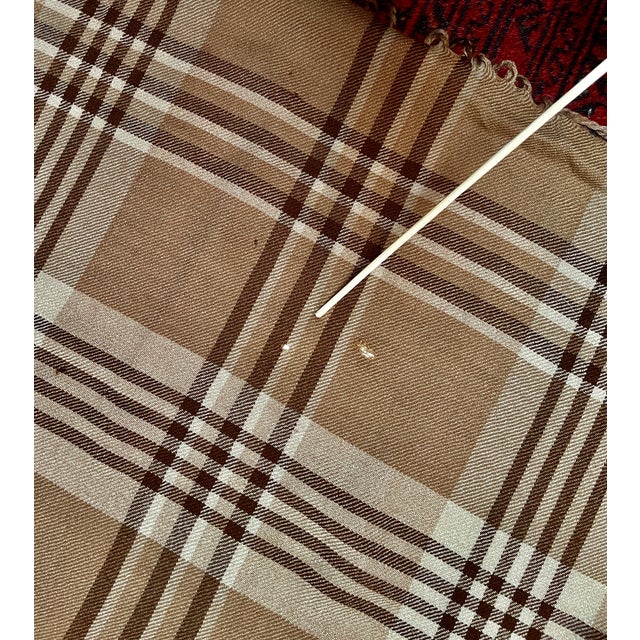 1990s 1990s Ralph Lauren Scottish Wool Plaid Throw or Shawl - For Sale - Image 5 of 7