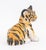 Orange Italian Modern Tiger Cub Ceramic Sculpture For Sale - Image 8 of 10