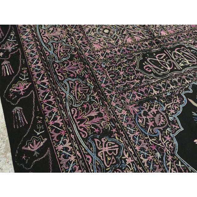 Galerie Shabab Collection Early 20th Century Turkish Flat-Stiched Textile Tapestry For Sale In New York - Image 6 of 10