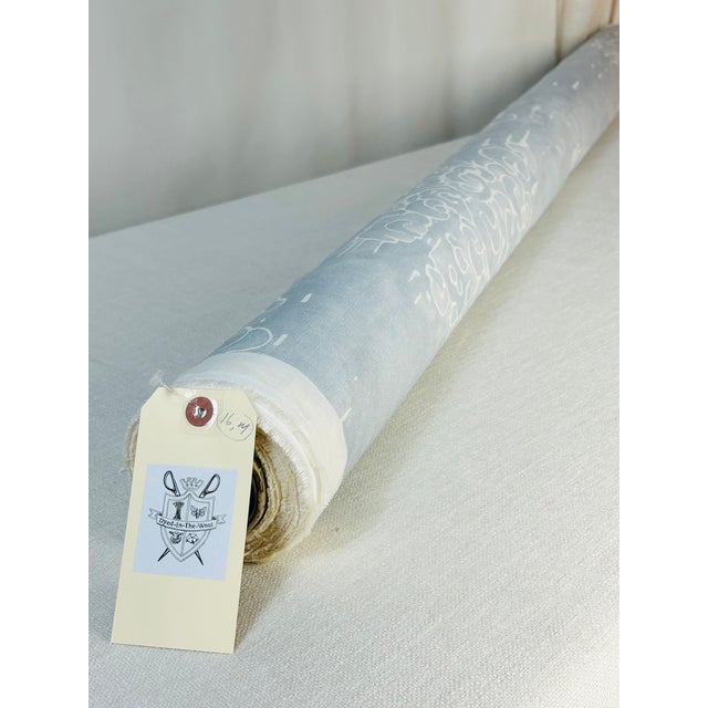 Quercus “Halcyon” Print– 10.5 Yards For Sale - Image 4 of 4
