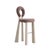 Mary Bar Chairs with Upholstered Legs by Ottiu, Set of 2 For Sale - Image 4 of 9