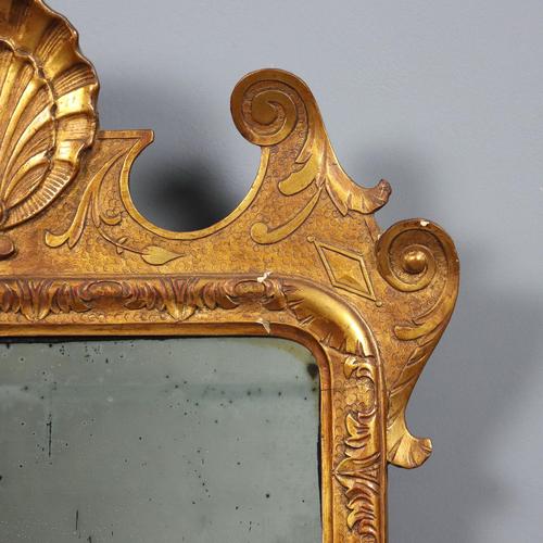 Italian Mirror in Carved and Gilded Wood For Sale - Image 6 of 13