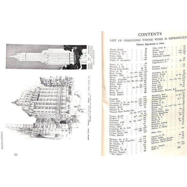 1920s "Posters & Publicity: 1927 Annual of Commercial Art" Harrison, John; Holme, Geoffrey For Sale - Image 5 of 17