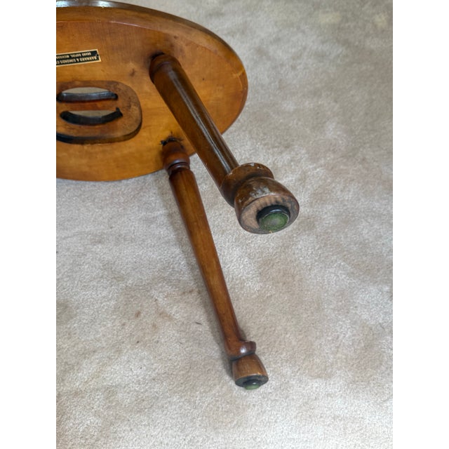 Barnard and Simonds Stool - 1950s For Sale - Image 9 of 12