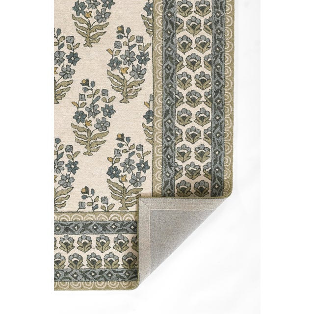 Traditional Momeni Cotswold Green Hand Tufted Area Rug 2' X 3' For Sale - Image 3 of 8