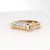 Twistable 14k Yellow Gold Diamond Multi Sapphire Ring 0.27 Carats Size 6.75 For Sale In New York - Image 6 of 18