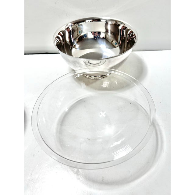 Vintage Silver-Plated Serving Bowls With Liners – Reed & Barton / Gorham Set of 3 For Sale In Louisville - Image 6 of 12