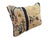 Chinese Custom Made Lumbar Pillow W/Antique Chinese Rug Fragment 14"w For Sale - Image 3 of 7