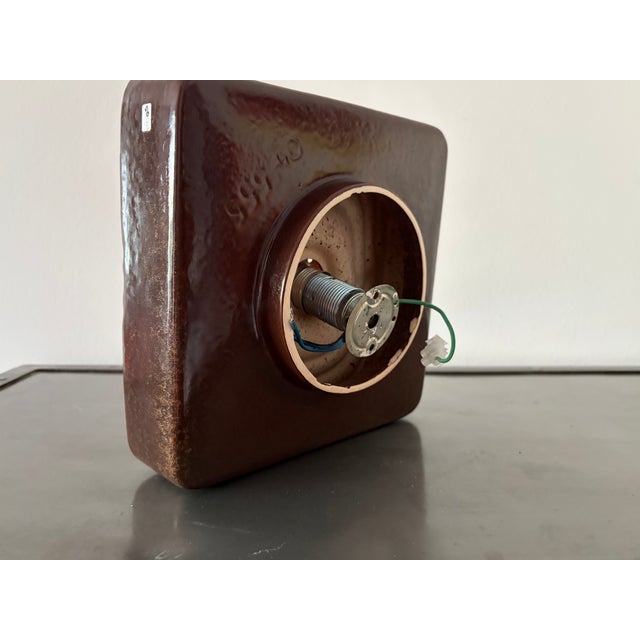 Pop Art Cubic Ceramic Wall Lamp from Pan Keramik, 1970s For Sale - Image 16 of 18