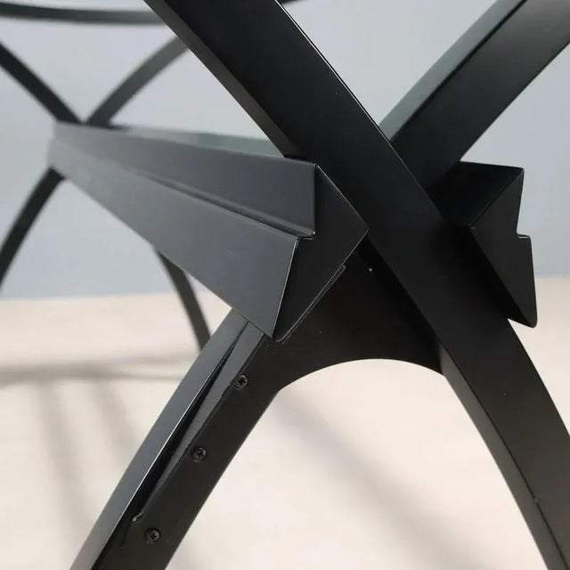 Wood and Glass Desk, 1980s-1990s For Sale - Image 3 of 12