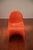 Mid-Century Modern Vintage Herman Miller Verner Panton Chairs in Orange — Set of 3 For Sale - Image 3 of 7