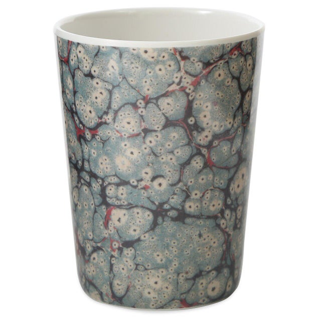 Not Yet Made - Made To Order Siren Song Library Marble Melamine Tumblers - Set of 4 For Sale - Image 5 of 7