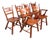 Set of Six Herman DeVries Cushman Colonial Dining Chairs With Early Metal Tag For Sale