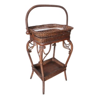 19th C. Bentwood Scroll Etageres by Heywood Brothers For Sale