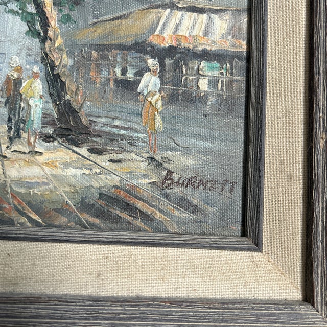 Impressionist 1950’s Impressionist European Street Scene Cityscape Painting For Sale - Image 3 of 6