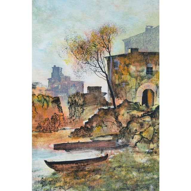 Modern Antonio Rivera, Le vieux phare, Lithograph For Sale - Image 3 of 7