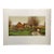 Roger Hebbelinck "Le Pontet" Hand Signed Color Aquatint Etching Unframed For Sale