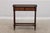 Age: Approx. 20 Years Old Details: Bronze Gallery Trim Leather Surface & Wrapped Drawers Brass Capped Feet Solid Brass...