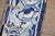 Ceramic Antique 18th Century Portuguese Blue & White Tiles Featuring Ornamental Acanthus Curves Set of 6 For Sale - Image 7 of 8