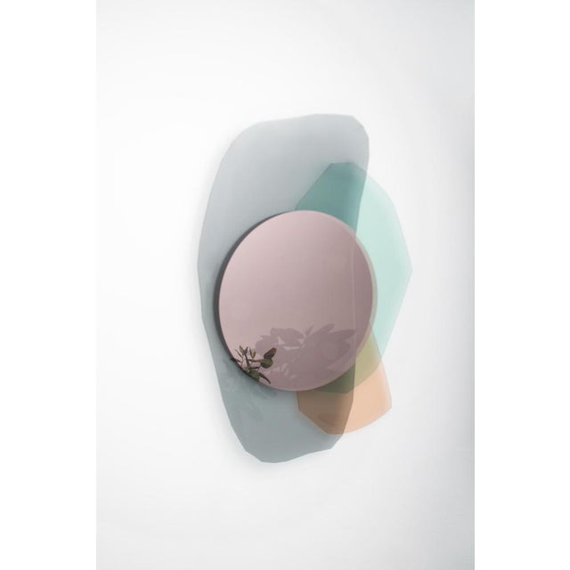 Glass Glass Repeated Mirror II by Os and Oos For Sale - Image 7 of 15