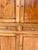 Brown Louis XVI Style Sideboard with Brass Hardware, 1940s For Sale - Image 8 of 9