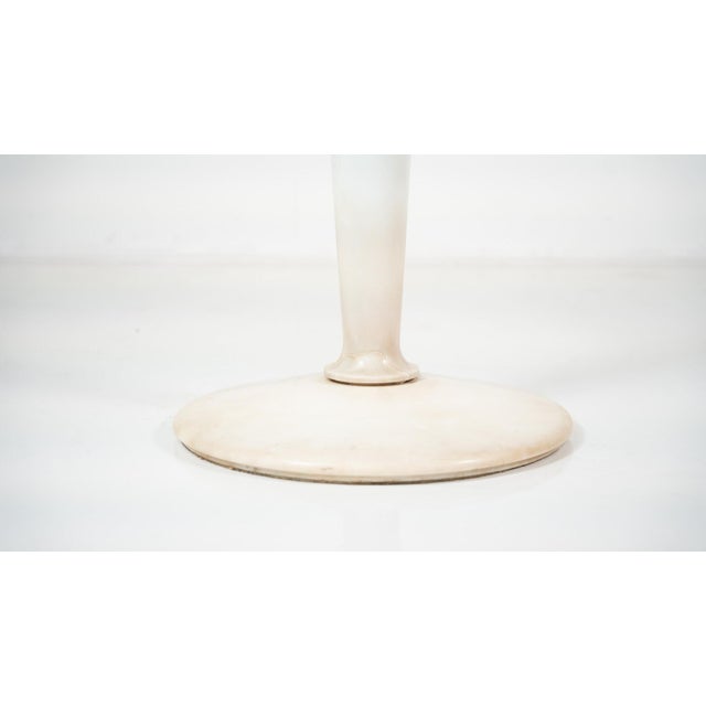 Mid-Century Modern Dining Table in Carrara Marble, Bronze and Glass, Italy, 1950s For Sale - Image 4 of 10