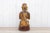 Wood Burmese Sariputra Gilded Monk For Sale - Image 7 of 9