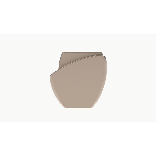 Agostina Line 1 Light Oyster/Gold Side Table from Eje-Design For Sale - Image 6 of 11