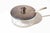 Elegant Italian condiment or preserve jar comprising a faceted crystal glass body with fitted silver-plate lid and...